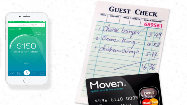 Moven Mobile Bank Account