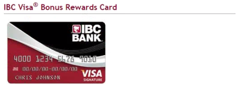 IBC Visa Bonus Rewards Card
