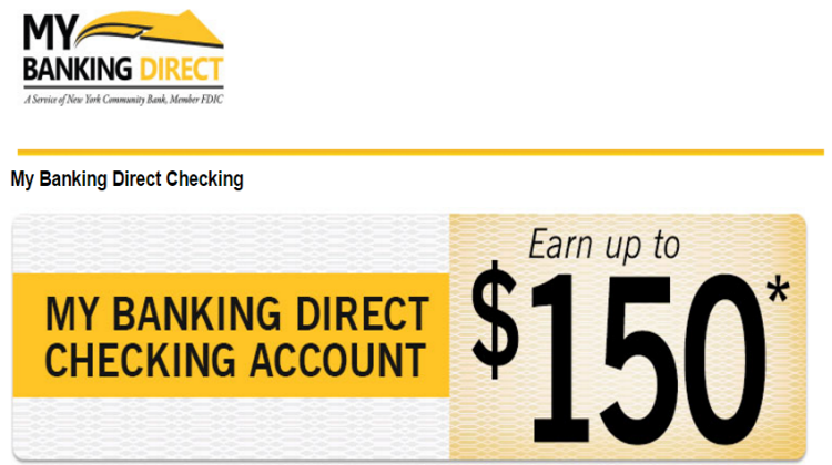 My Banking Direct Bonus