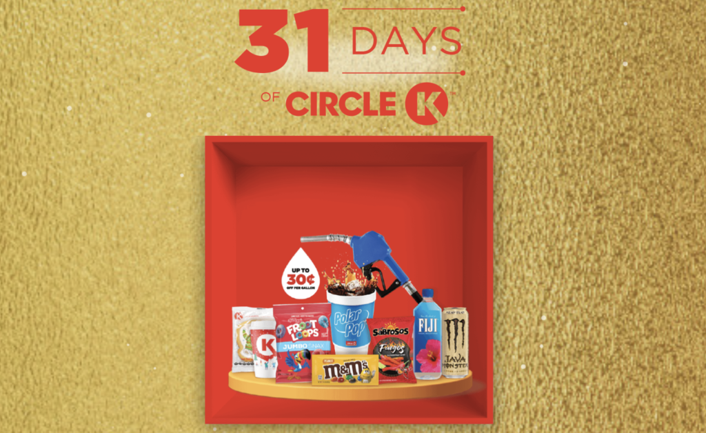 Days of Circle K Sweepstakes Ends 12/31/22 MoneysMyLife