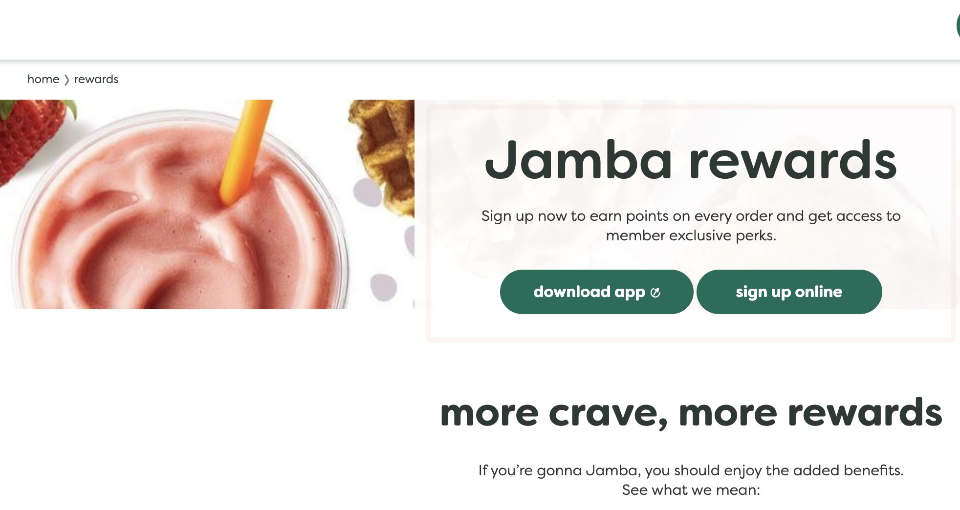 Food Freebie Jamba Juice Offers Discounts and Rewards